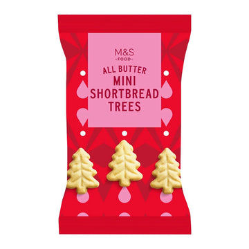 M&S All Butter Mini Shortbread Trees 100g