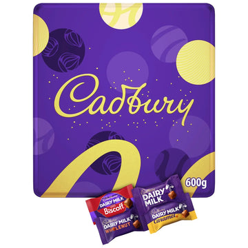 Cadbury Dairy Milk Mixed Chocolate Chunks Tin 600g