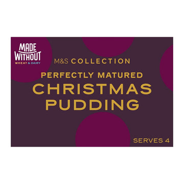 M&S Collection Made Without Perfectly Matured Christmas Pudding 454g