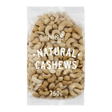 M&S Natural Cashew Nuts 750g