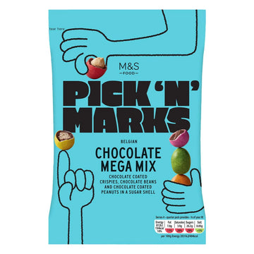 M&S Pick n Marks Belgian Chocolate Mega Mix 160g