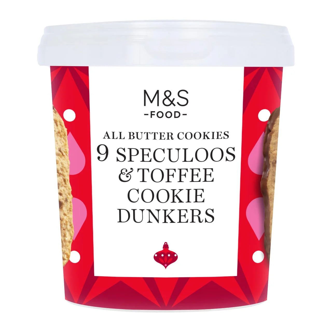 M&S 9 Speculoos & Toffee Cookie Dunkers 180g