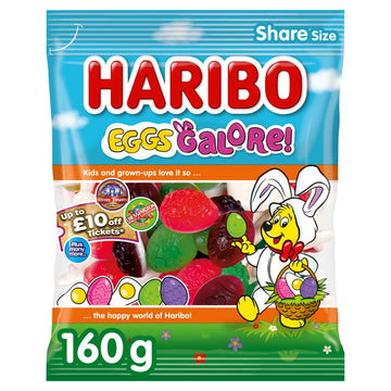 Haribo Easter Eggs Galore! Sweets 160g