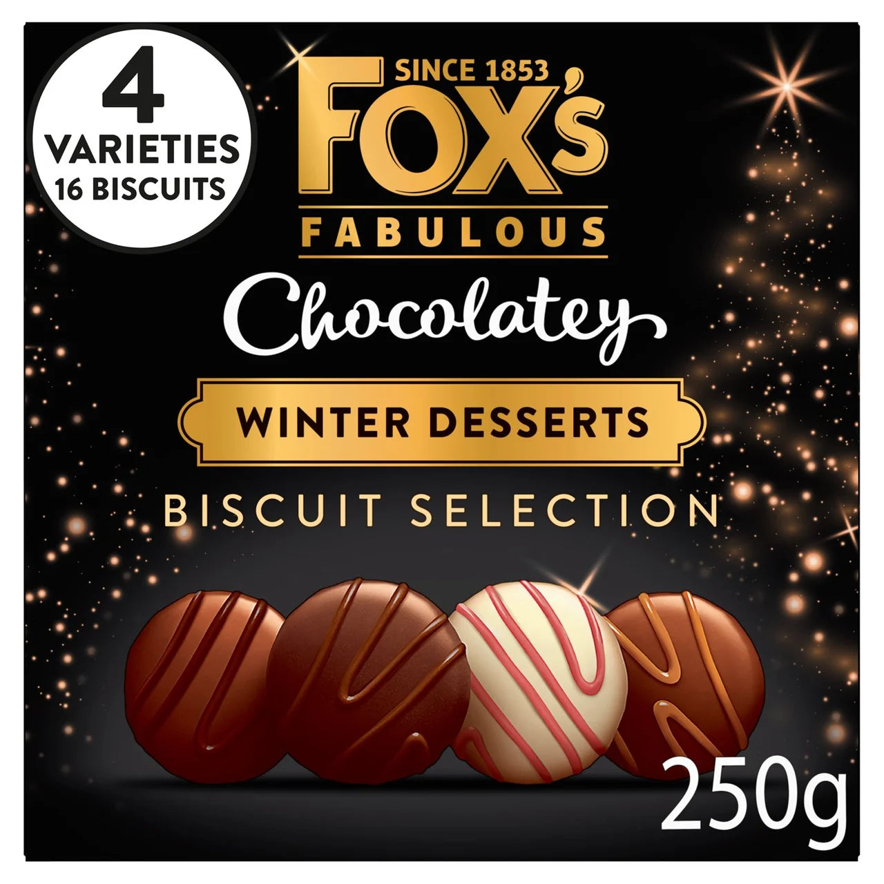 Fox's Chocolatey Winter Desserts Biscuit Selection 250g