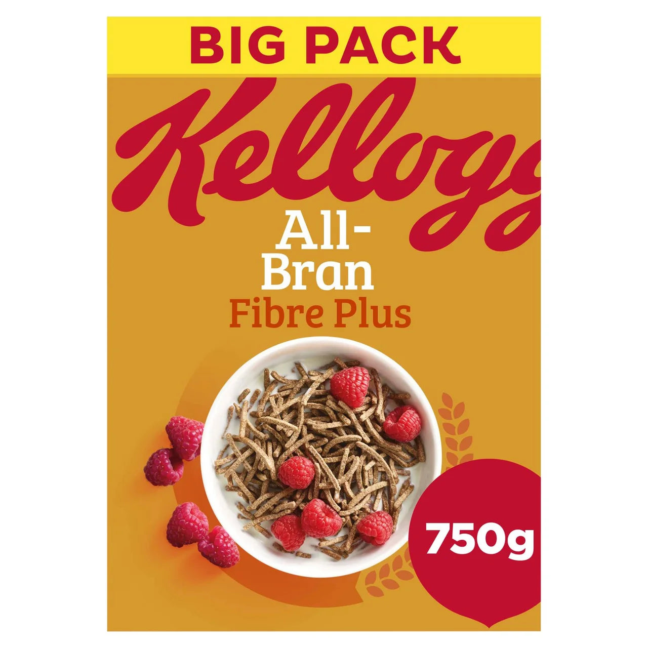 Kellogg's All-Bran Breakfast Cereal Fibre Plus 750g