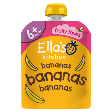 Ella's Kitchen Bananas Baby Food Pouch 6+ Months 70g
