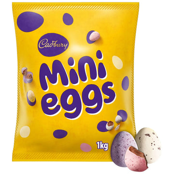 Cadbury Mini Eggs Large Chocolate Pouch 1kg