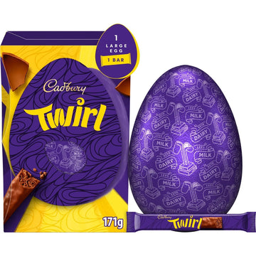 Oeuf de Pâques Cadbury Twirl 198G