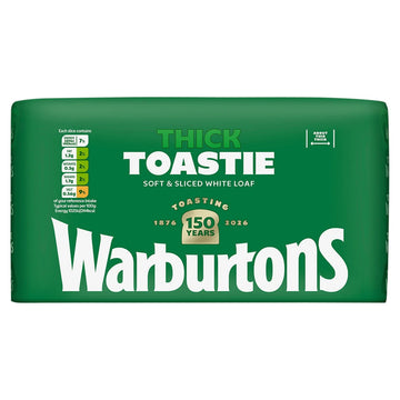 Warburtons Thick White Toastie 800g (Life 3d+)