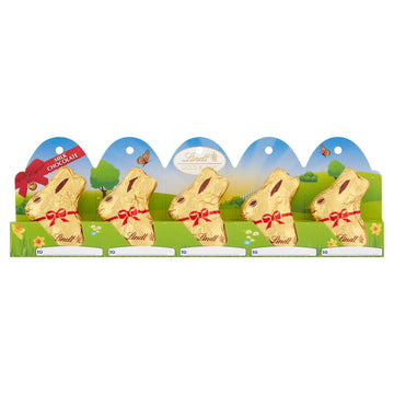Lindt Easter Gold Bunny Milk Chocolate Bunnies 50g