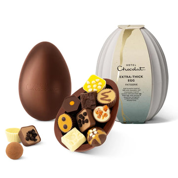 Hotel Chocolat Extra Thick Easter Egg - Patisserie 410g