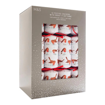 M&S Robin Family Crackers 12pk