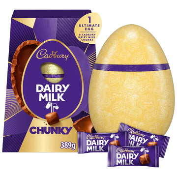 Cadbury Dairy Milk Chunky Ultimate Egg 389g