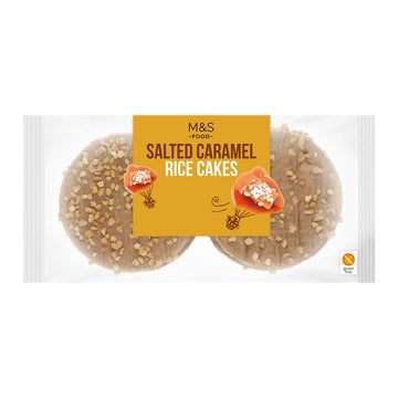 M&S Salted Caramel Rice Cakes 114g