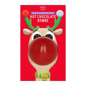 M&S Reindeer Hot Chocolate Bombe 50g