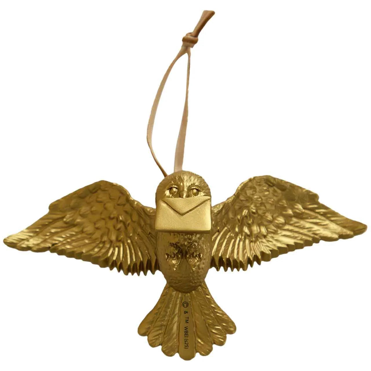 M&S Harry Potter Hedwig Decoration, Gold