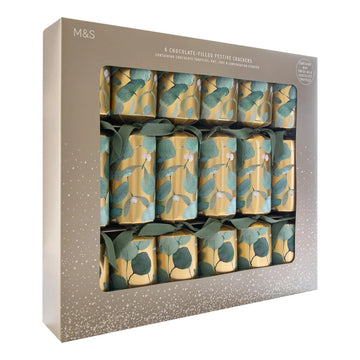 M&S Gold Connoisseur Chocolate Crackers 6 pack