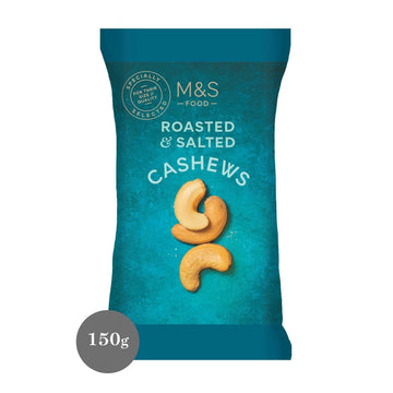 M&S Roasted & Salted Cashews 150g