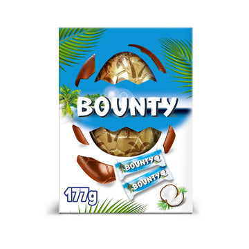 Bounty Coconut Milk Chocolate Easter Egg with 2 Fun Size Bars 177g