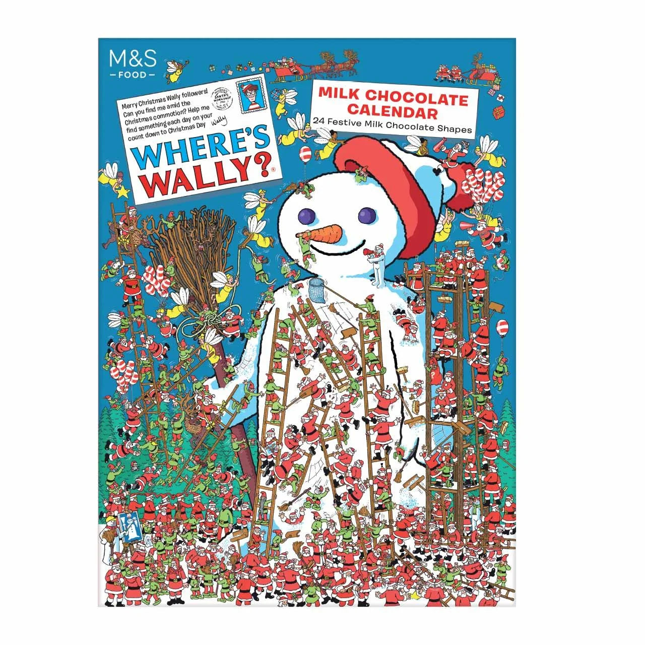 M&S Wheres Wally Advent Calendar 80g