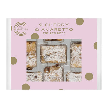 M&S Collection 9 Cherry & Amaretto Stollen Bites 175g