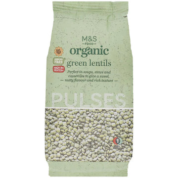 M&S Organic Green Lentils 500g