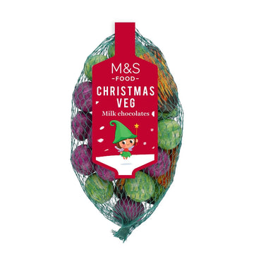 M&S Chocolate Christmas Veg 110g