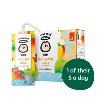 Innocent Kids Juicy Water Apples & Mangoes 3pk