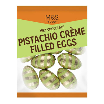 M&S Pistachio Creme Mini Eggs 120g