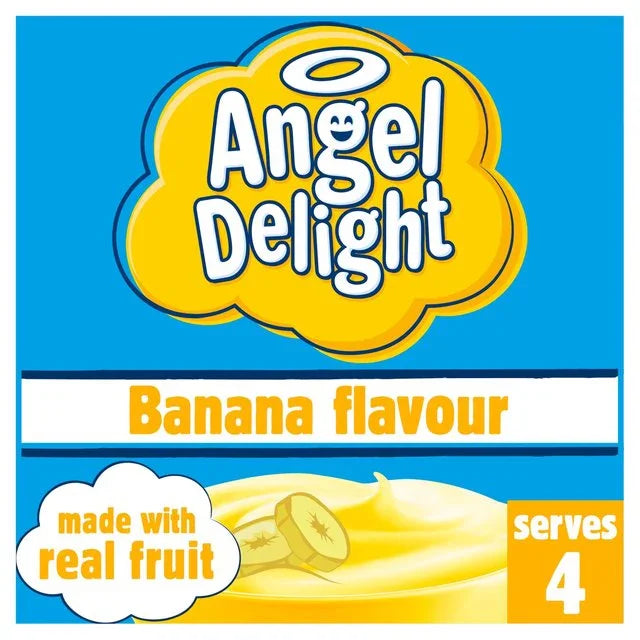 Banana Flavour Angel Delight Dessert Mix 59g
