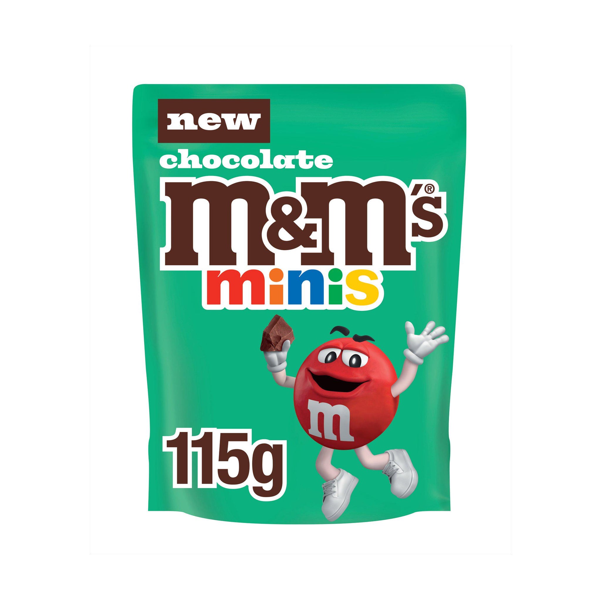 M&M's Minis Milk Chocolate Bites Pouch Bag 115g