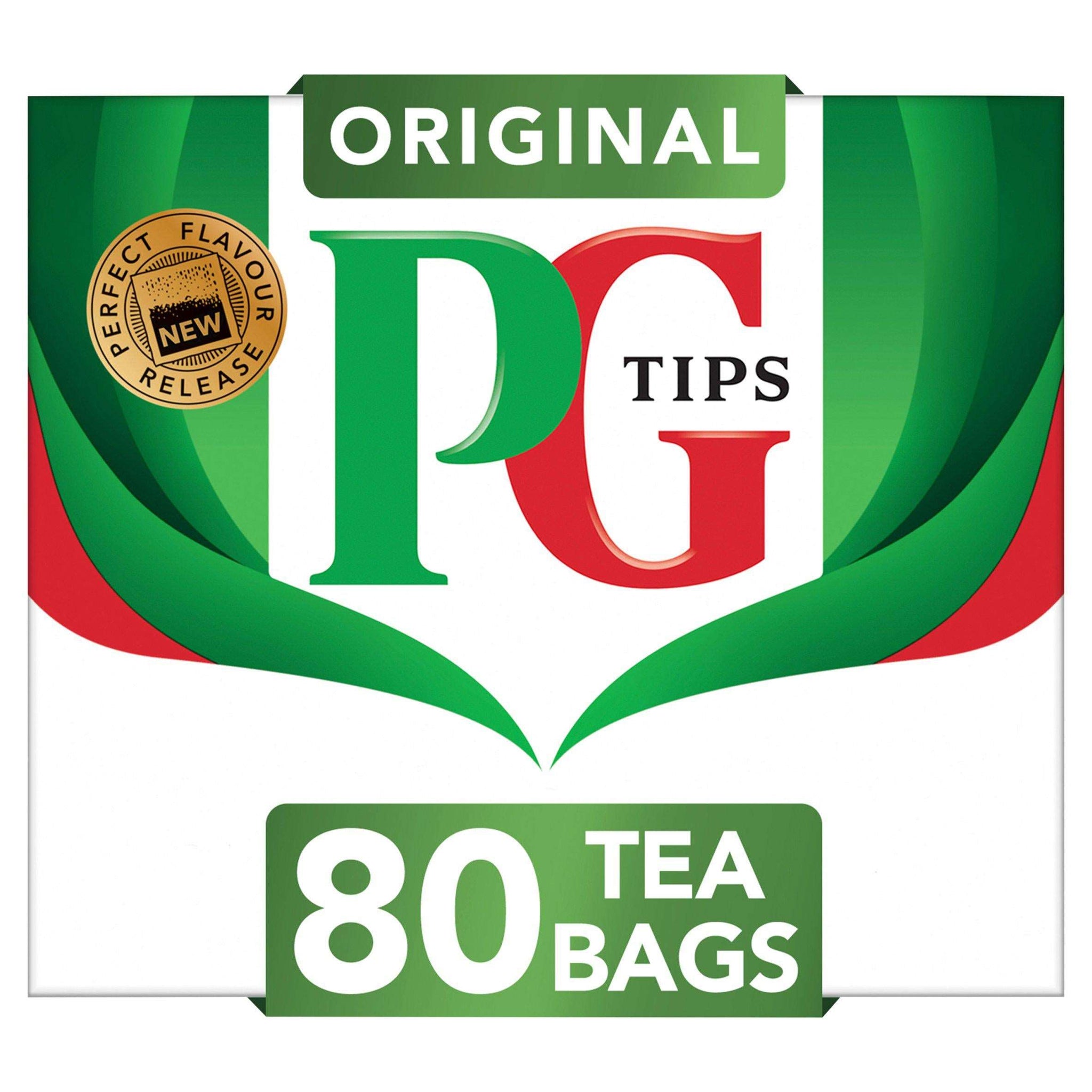 PG Tips Original Tea Bags 80 per pack