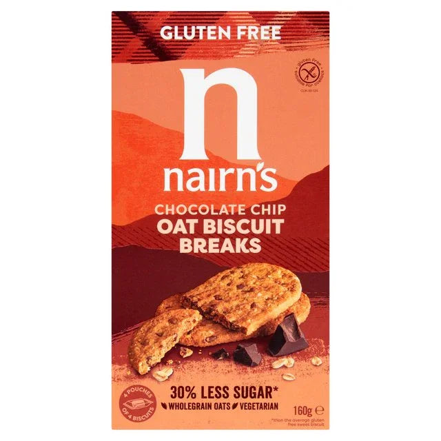 Nairns Gluten Free Chocolate Biscuit 160g