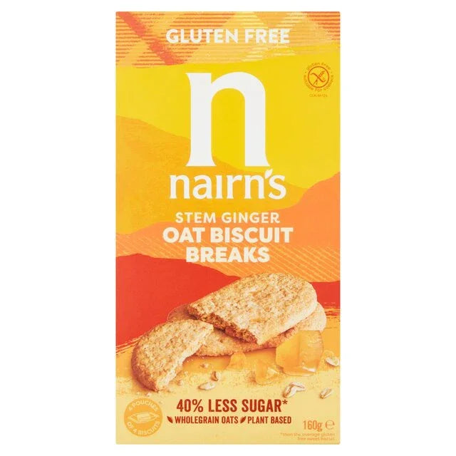 Nairn's Gluten Free Stem Ginger Biscuits