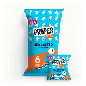 Propercorn Lightly Sea Salted Popcorn Multipack 6x10g