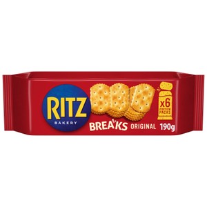 Ritz Breaks Original Crackers Multipack Snack Lunchbox 190g