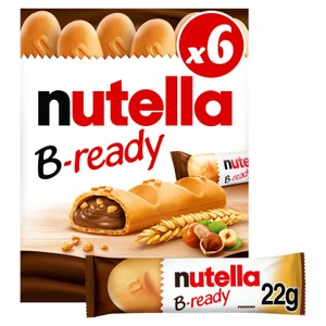 Nutella B-ready Chocolate Biscuits 6x22g