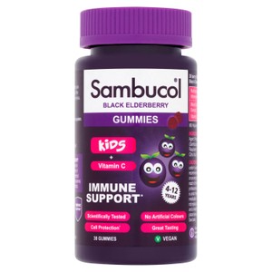 Sambucol Kids Black Elderberry Gummies 30 pack