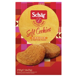 Schär Soft Cookies Cinnamon 6x35g