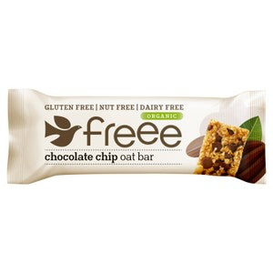 Freee Gluten Free Organic Chocolate Chip Oat Bars 4x35g