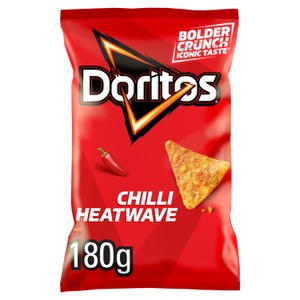 Doritos Chilli Heatwave Tortilla Chips Sharing Bag 180g