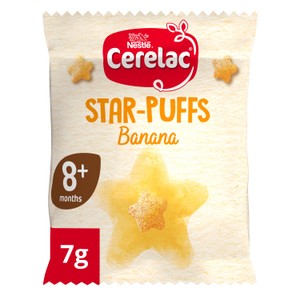 Cerelac Banana Star Puffs 7g
