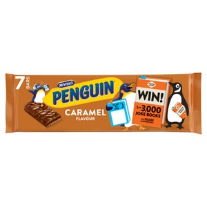 McVitie's Penguin Caramel Flavour Bars 7x24.6g