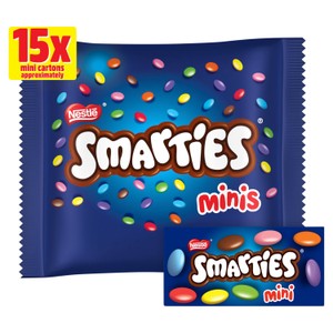 Smarties Mini Cartons Multipack 15x14.4g