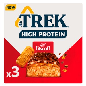 TREK High Protein Biscoff Bar Multipack 3x44g