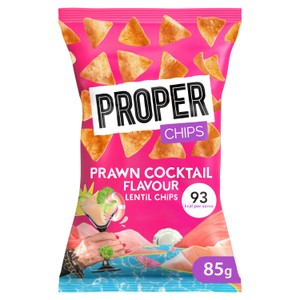 Properchips Prawn Cocktail Flavour Lentil Chips 85g