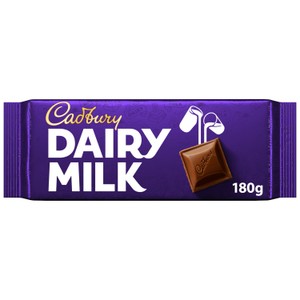 Cadbury Dairy Milk Classic Chocolate Bar 180g