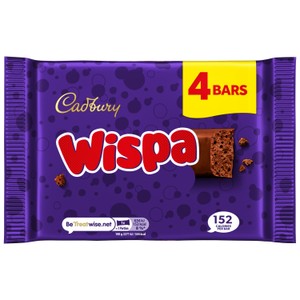 Cadbury Wispa Chocolate Bar Multipack 4 x 27.9g