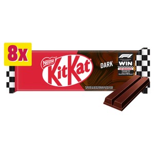 KitKat 2 Finger Dark Chocolate Biscuit Bar Multipack 8x20.7g
