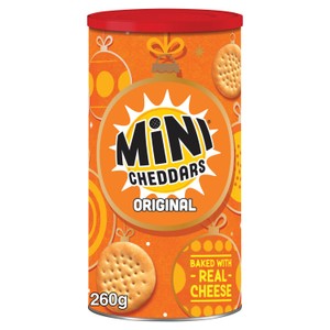 Jacob's Mini Cheddars Original Biscuit Caddy 260g
